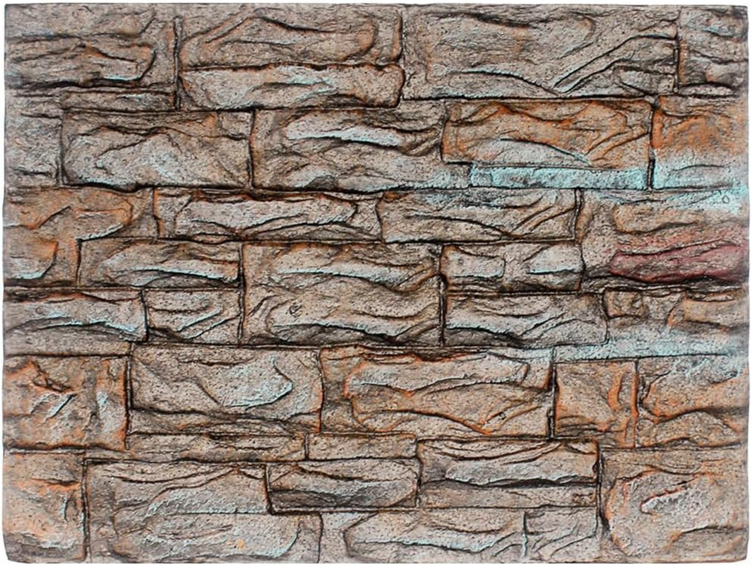 AIMALL 3D Foam Backgrounds for Pet Reptile Tanks, 9 Styles Available, Durable and Non-Toxic Habitat Decoration, Sizes up to 23.6X17.7 Inches