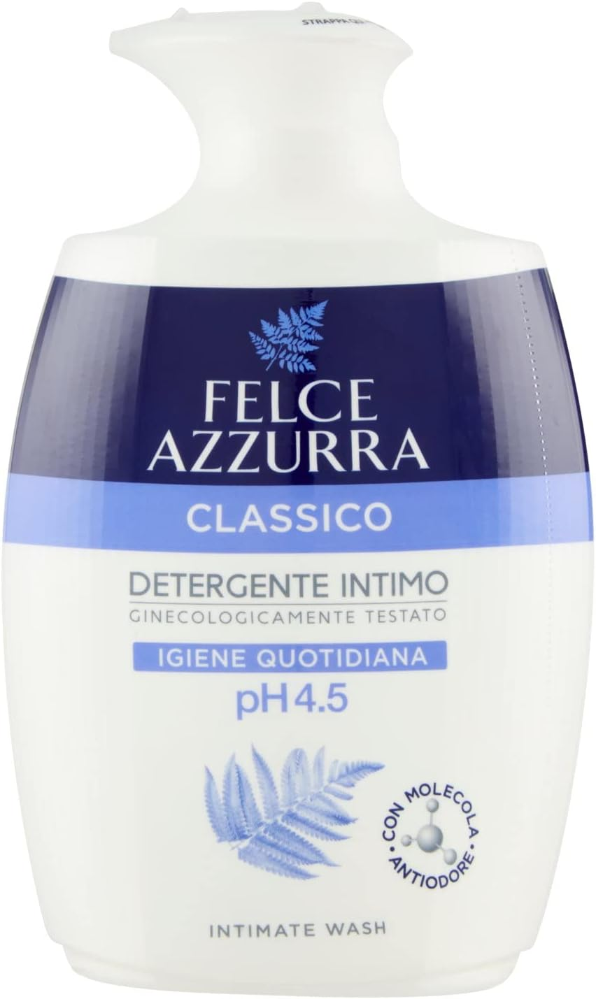 Felce Azzurra - Classic Intimo Cleaning Agent - Ph Value 4.5 Daily Hygiene - 250 Ml image number 5