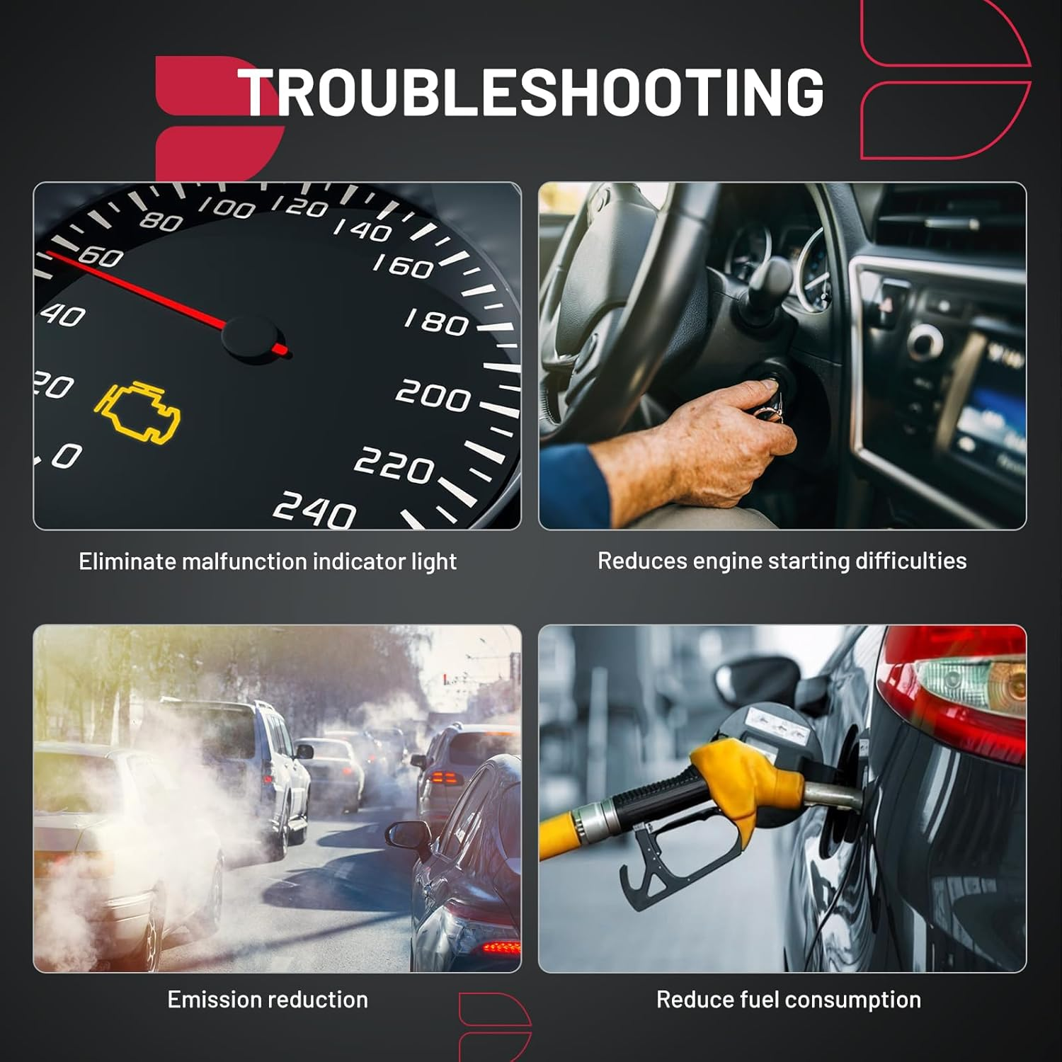 BDFHYK Oxygen Sensor Upstream O2, Compatible with 2012-2018 Kia Rio Soul 1.6L,2012-2017 Hyundai Accent Veloster 1.6L, 234-5055, 392102B210, 392102B410 Replacement 1PCS image number 4