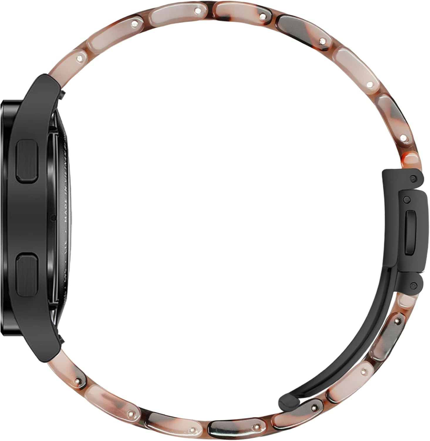 Vamyzji Compatible with Samsung Galaxy Watch 5/Watch 5 Pro, Galaxy Watch 4 Band 40Mm 44Mm, Galaxy Watch 6 40Mm 44Mm, Galaxy Watch 6 Classic 43Mm 47Mm, Resin Band for Samsung Watch 4 Classic 46Mm 42Mm image number 4