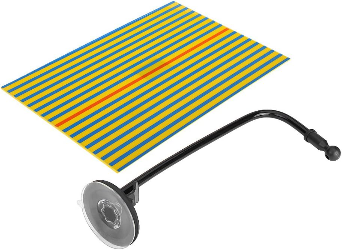 Repair Tool Paintless Dent Acrylic Dent Checking Reflector Line Board Universal Dent Repair Removal Tool Yellow and Blue Color image number 3