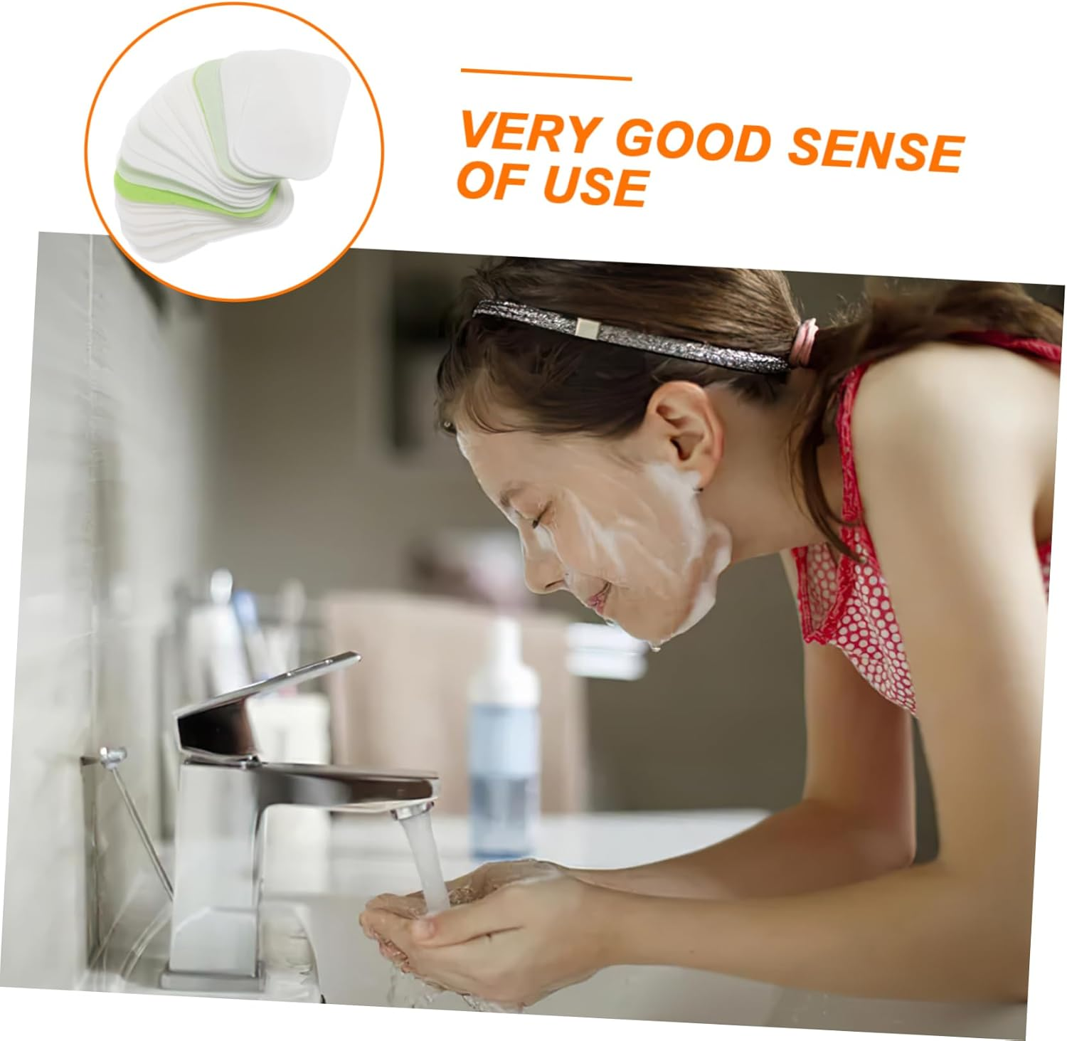 POPETPOP 50Pcs Soap Sheets for Travel Convenient Hand Wash Soap Slices Lightweight and Compact for Outdoor Activities Camping Hiking and Business Trips image number 4