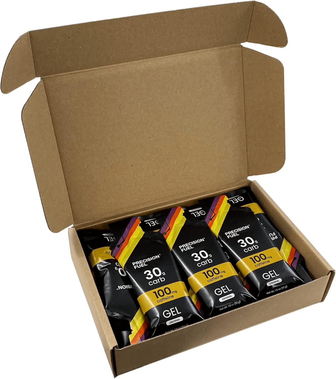 Precision Fuel & Hydration - PF 30 Caffeine Gel Caffeine Pack of 15 image number 1