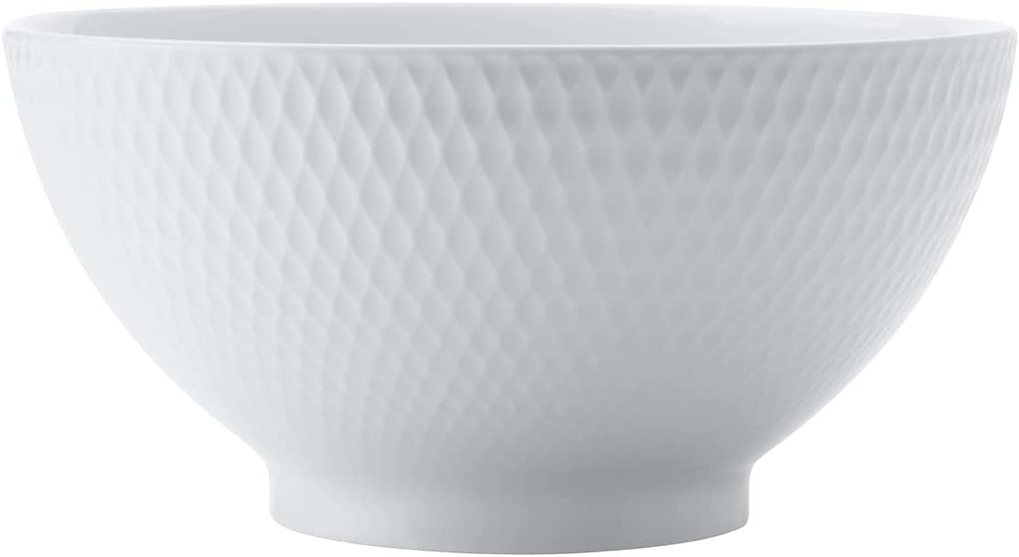 Maxwell & Williams White Basics Diamonds Noodle Bowl 20Cm image number 4