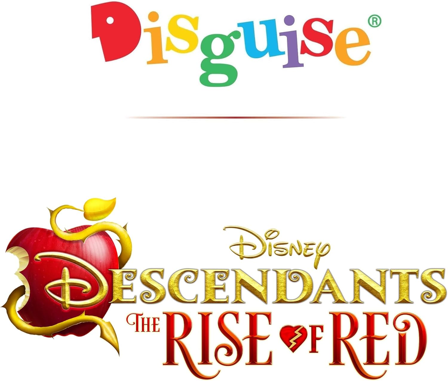 Descendants Red Wig, Official Disney Descendants the Rise of Red Costume Accessory, One Size Child image number 3