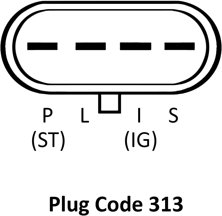 Premier Gear PG-8206 Alternator Compatible with Replacement for Chevrolet Astro (1996-1999), Chevrolet Blazer (1996-1997), Chevrolet Silverado (1995-1999) 10463690, 19152043, 8104636510, ADR0089 image number 4