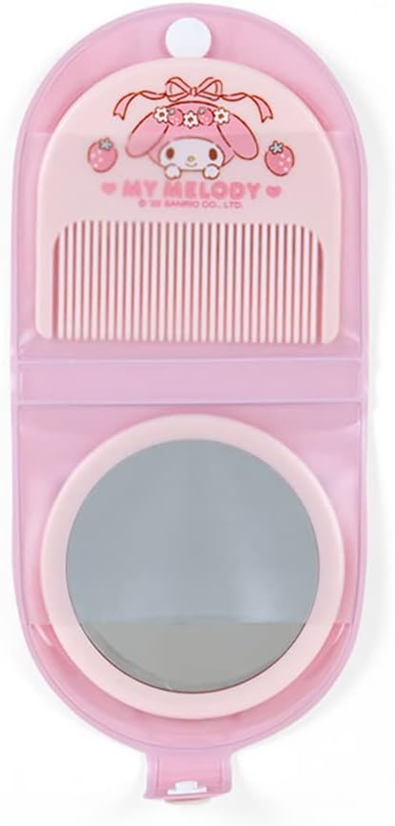 Sanrio 795704 My Melody Mirror & Comb Set with Vinyl Case, Stylish Goods, Forever Sanrio image number 5