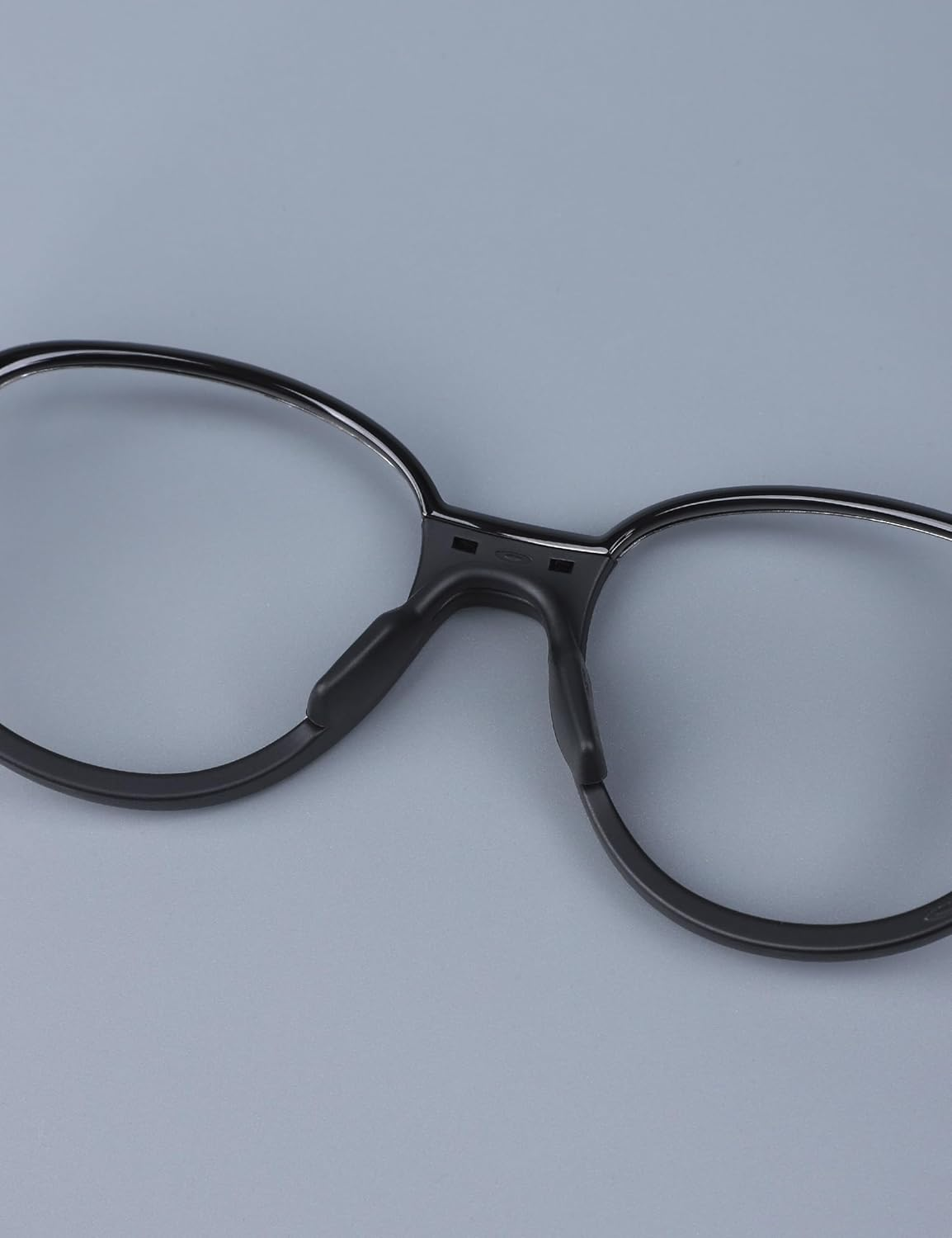 OWORK 3 Pairs Ultra Soft Silicone Sunglass Nose Pads for Oakley Coinflip Oo4144/Hex Jector Ox8032/Metalink Ox8153/Activate OX8173, Push-In Anti-Slip Glasses Nose Piece Replacement Kit Black image number 3