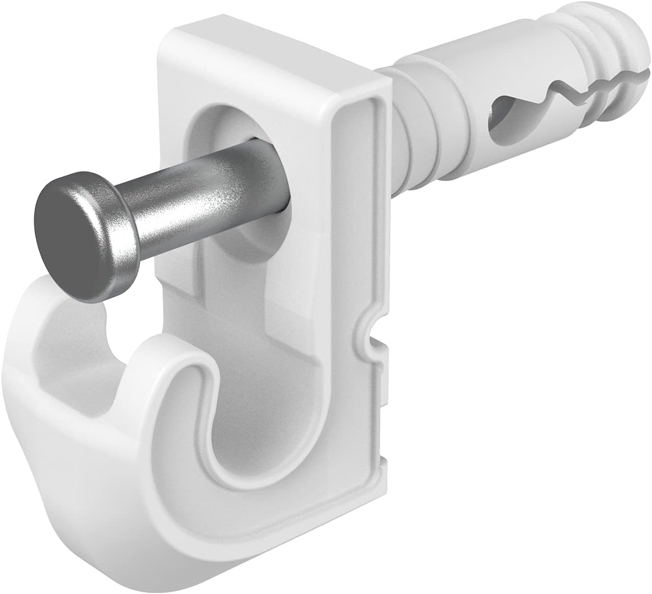 Closetmaid 1770 Drywall Wall Clips, White, 1-Pack (48 Pieces) image number 3