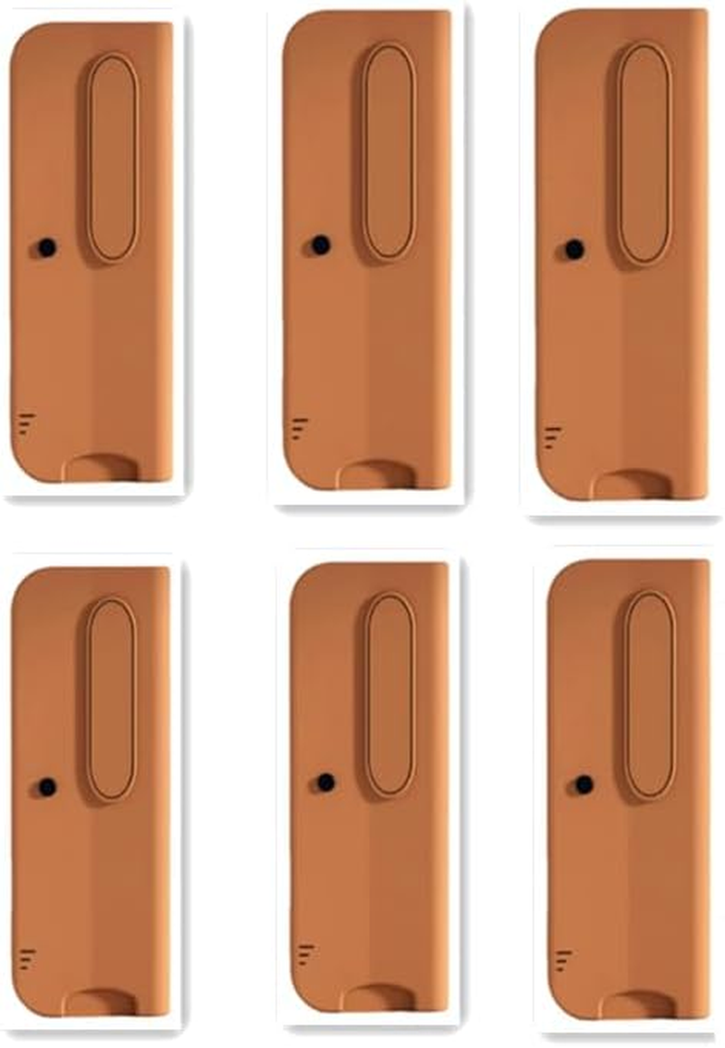 Baseboard Corner Blocks, 6Pcs Self Adhesive Baseboard Corner Protectors,Self Adhesive Corners Blocks Guards for Furniture Wall Base, Brown image number 5