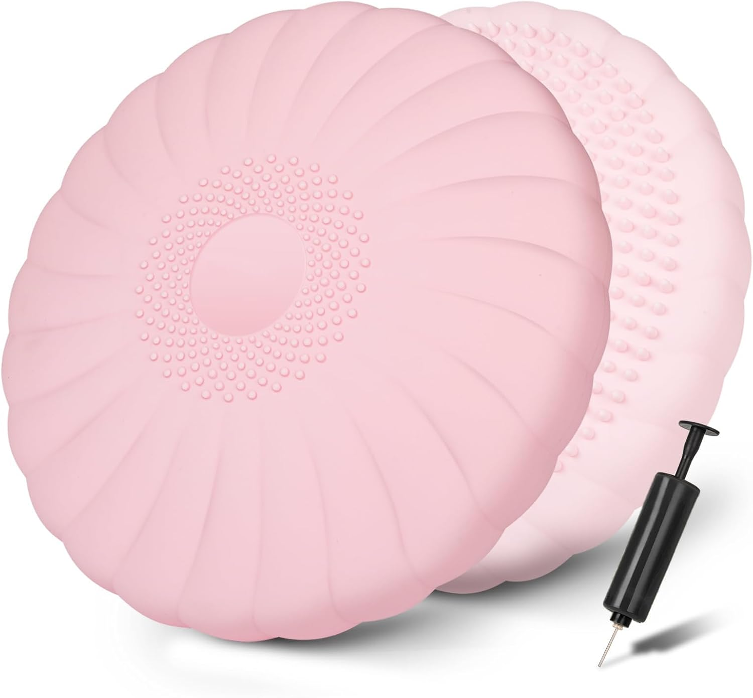 Wobble Cushion, Extra Thick Wiggle Seat for Sensory Kids, Non-Slip Balance Disc with Inflation Pump for Adults Core Strength, Posture Improvement & Physical Therapy (13.5In/34Cm) image number 5