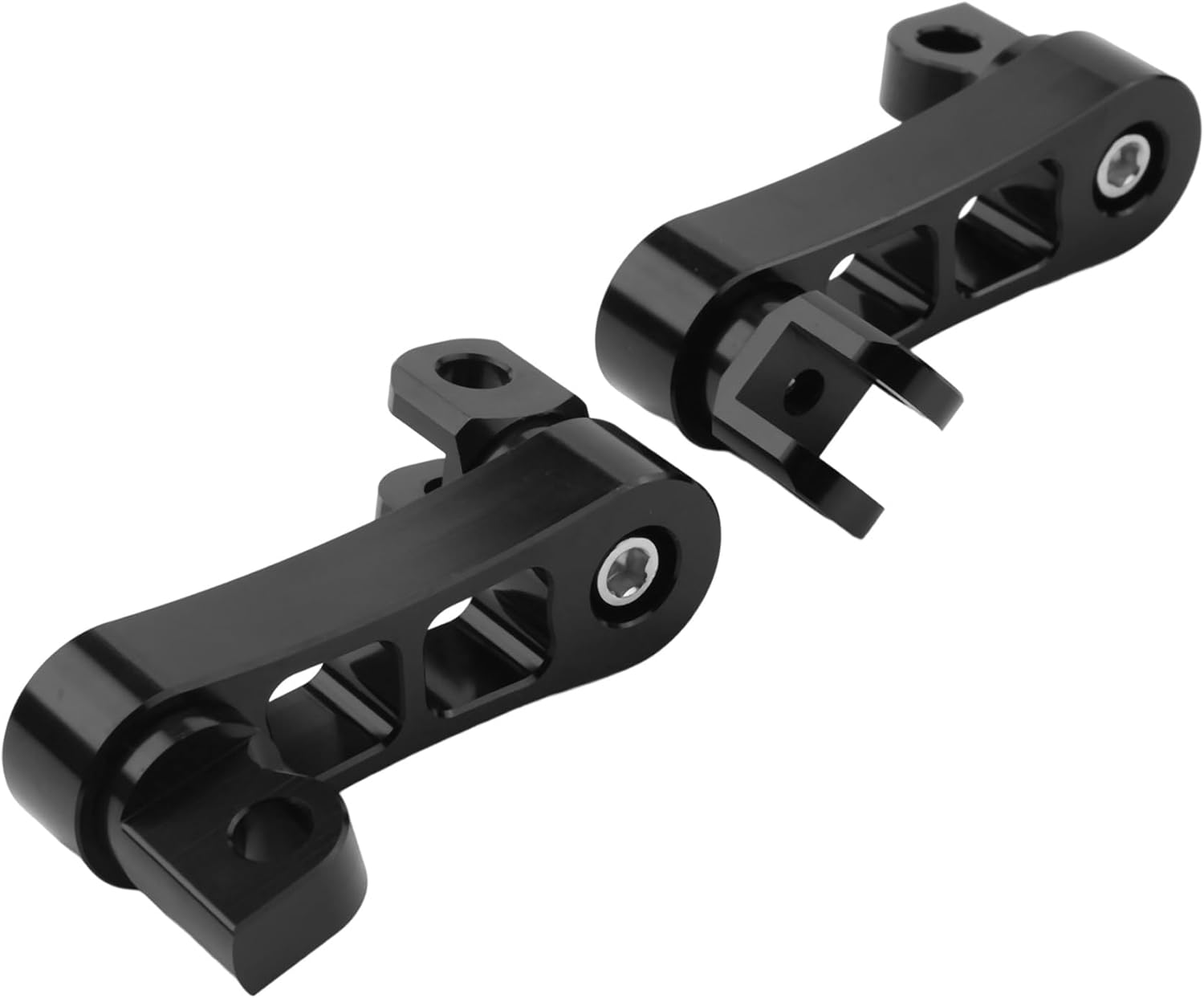 Motorcycle Adjustable Passenger Footpegs Highway Pegs Male Mount Foot Peg Clamp Support Extensions Bracket for B