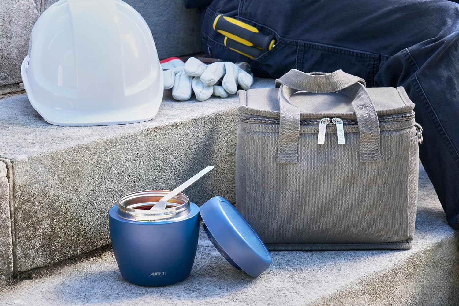 Avanti Insulated Food Pod, 500Ml, Black