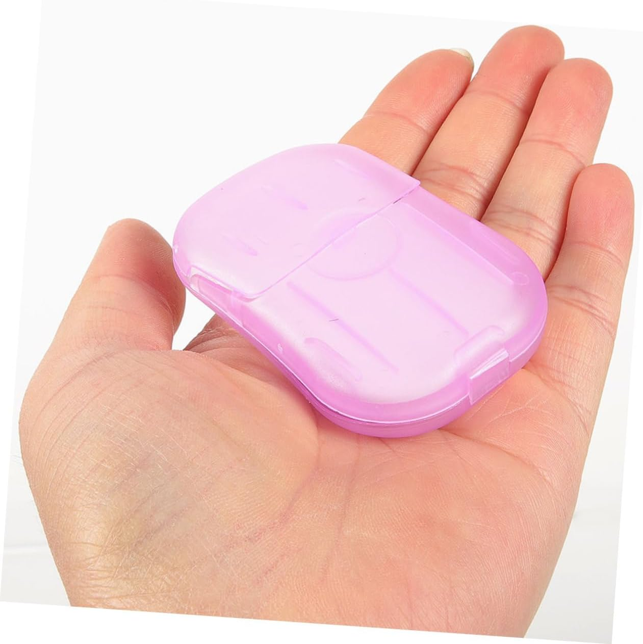 KOMBIUDA Lightweight Soap Slices Portable Travel Soap Sheets Safe Refreshing Hand Wash image number 2