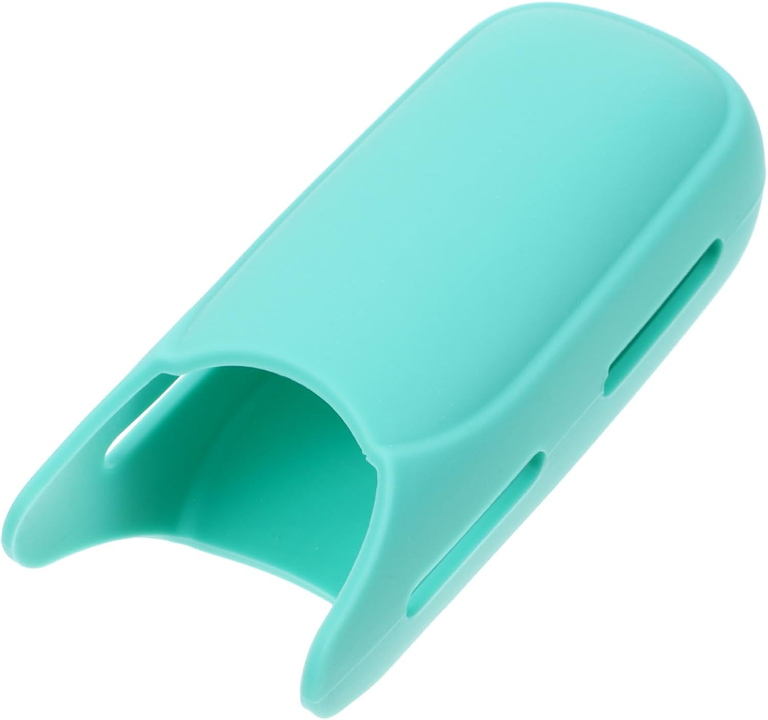 Gogogmee Silicone Hair Iron Cover Protector for Curling and Straightening Irons Heat-Resistant Holder in Light Water Green for Travel and Home Use