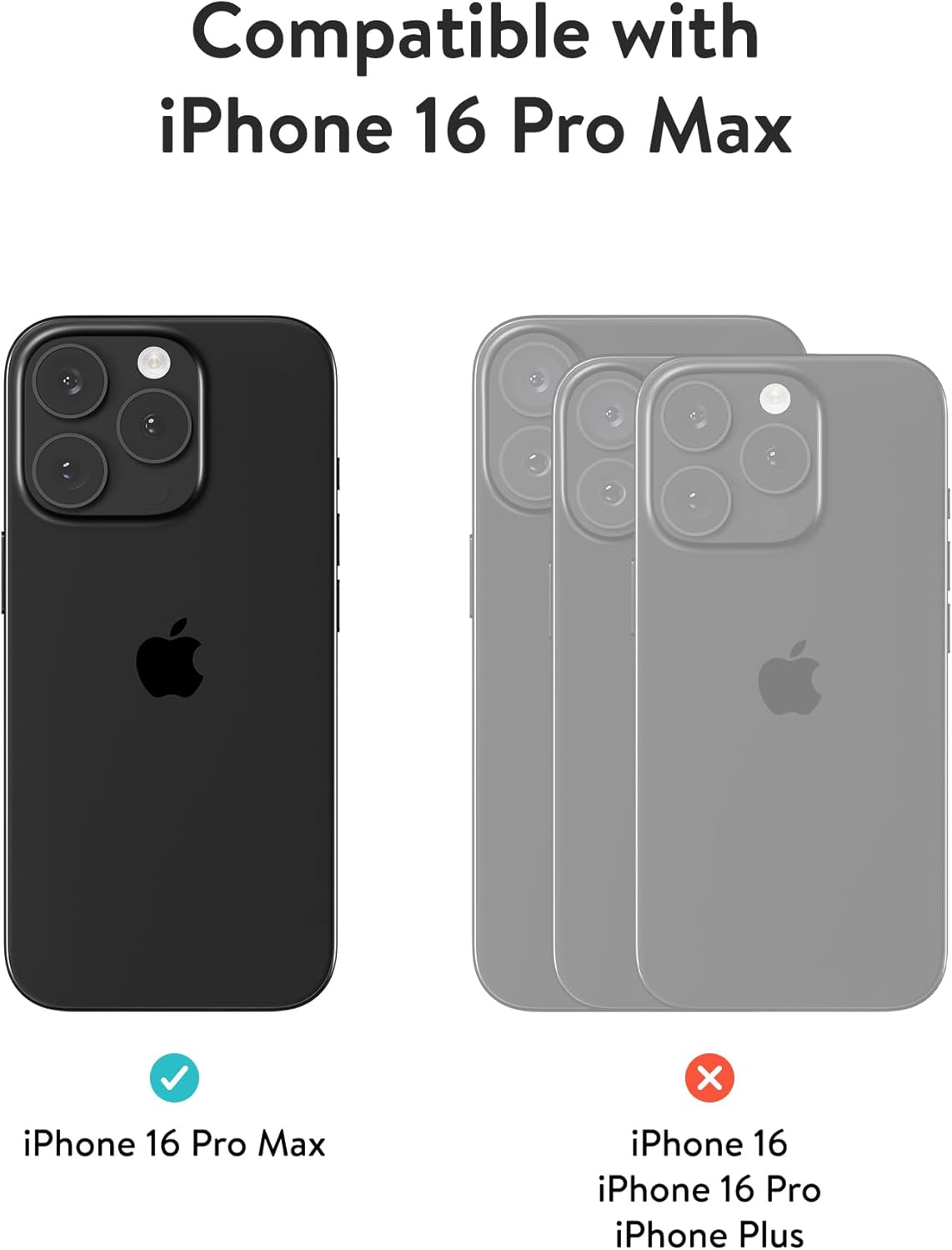 Mous for Iphone 16 Pro Max Screen Protector - Tempered Glass - 2 Pack - Water and Oil Resistant image number 2