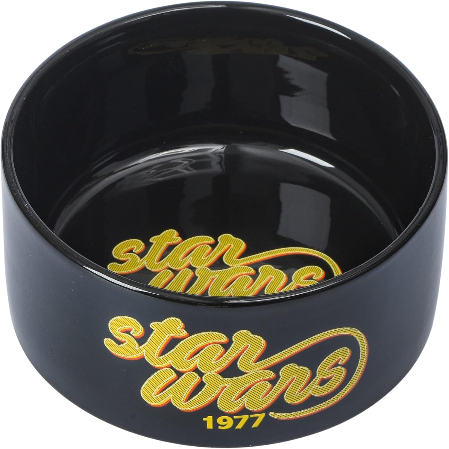 Star Wars 1977 Logo Dog Bowl, 6 Inch | Star Wars Dog Food Bowl Holds up to 3.5 Water, Dry Food, or Wet Food image number 4