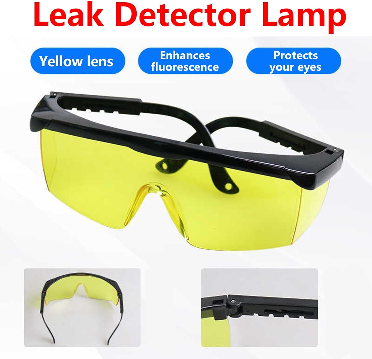 AC Leak Detector Kit | Detection Tool for Air Conditioner - Long-Lasting UV Light Air Conditioner Leak Detector for Automotive, Home, Vehicle, RV image number 4