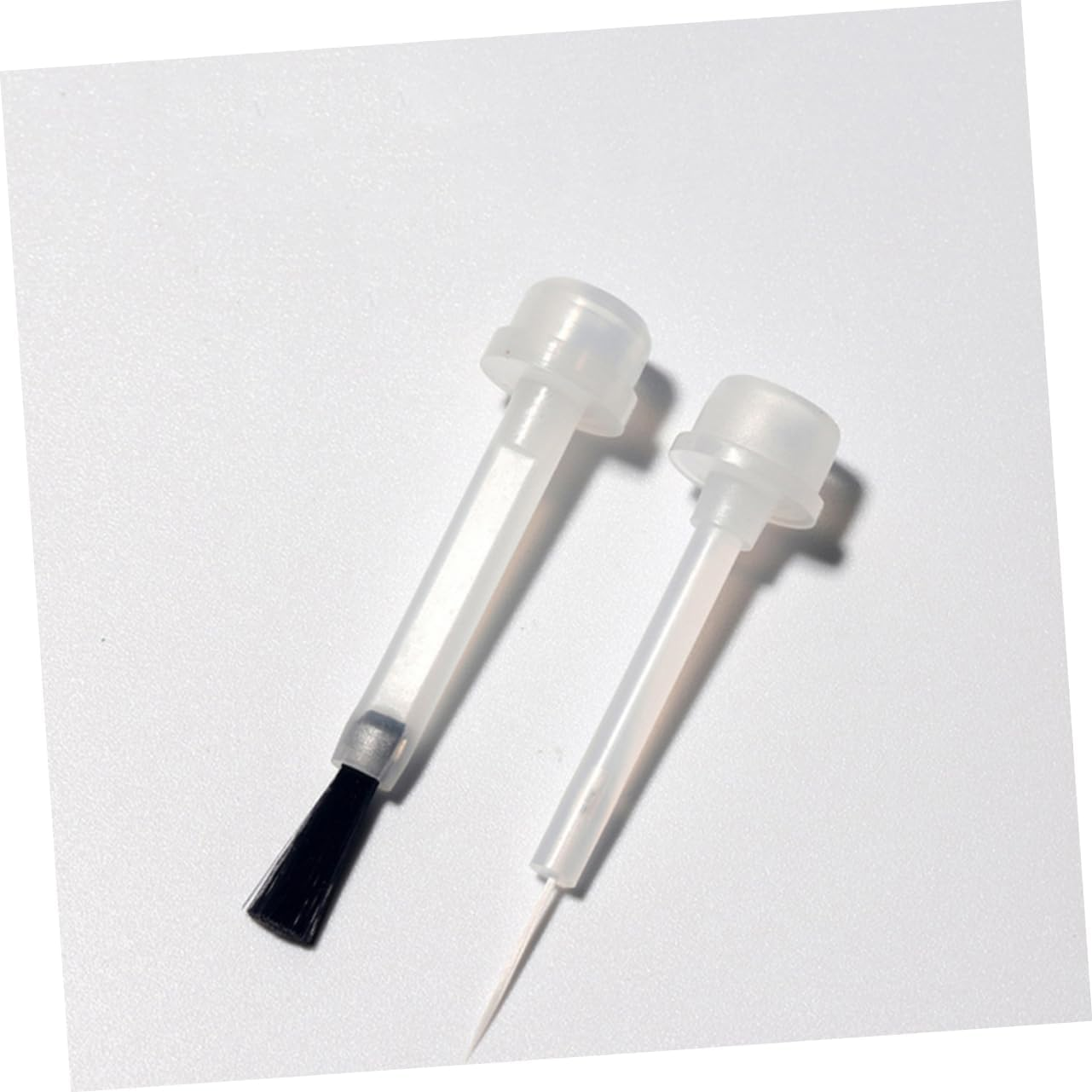 WOFASHPURET 50Pcs Nail Polish Brush Replacement Set Liquid Nail Brush for Dipping and Detailing Suitable for Professional Home Use image number 6