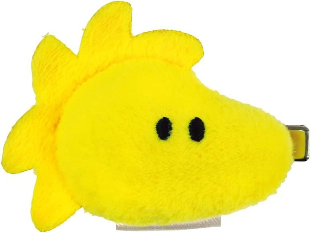 Tees Factory SN-5537881WS Snoopy Mascot Hair Clip, Woodstock, Package Approx. 3.1 X 2.9 X 1.2 Inches (80 X 73 X 30 Mm)