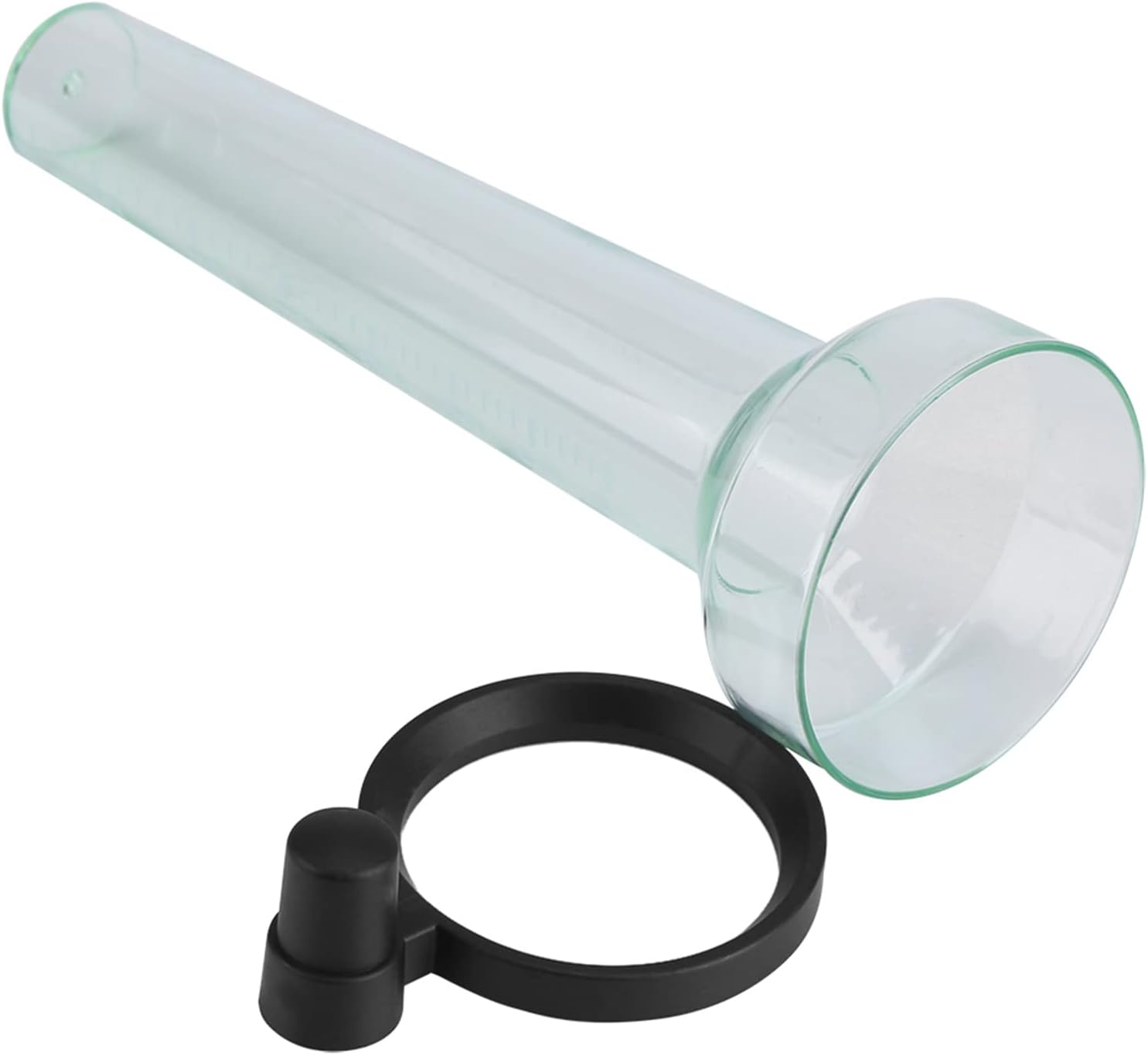 Outdoor Rain Tube Accurate Measurement 35Mm Capacity for Garden Improved Watering Rate Light Green Plastic image number 5