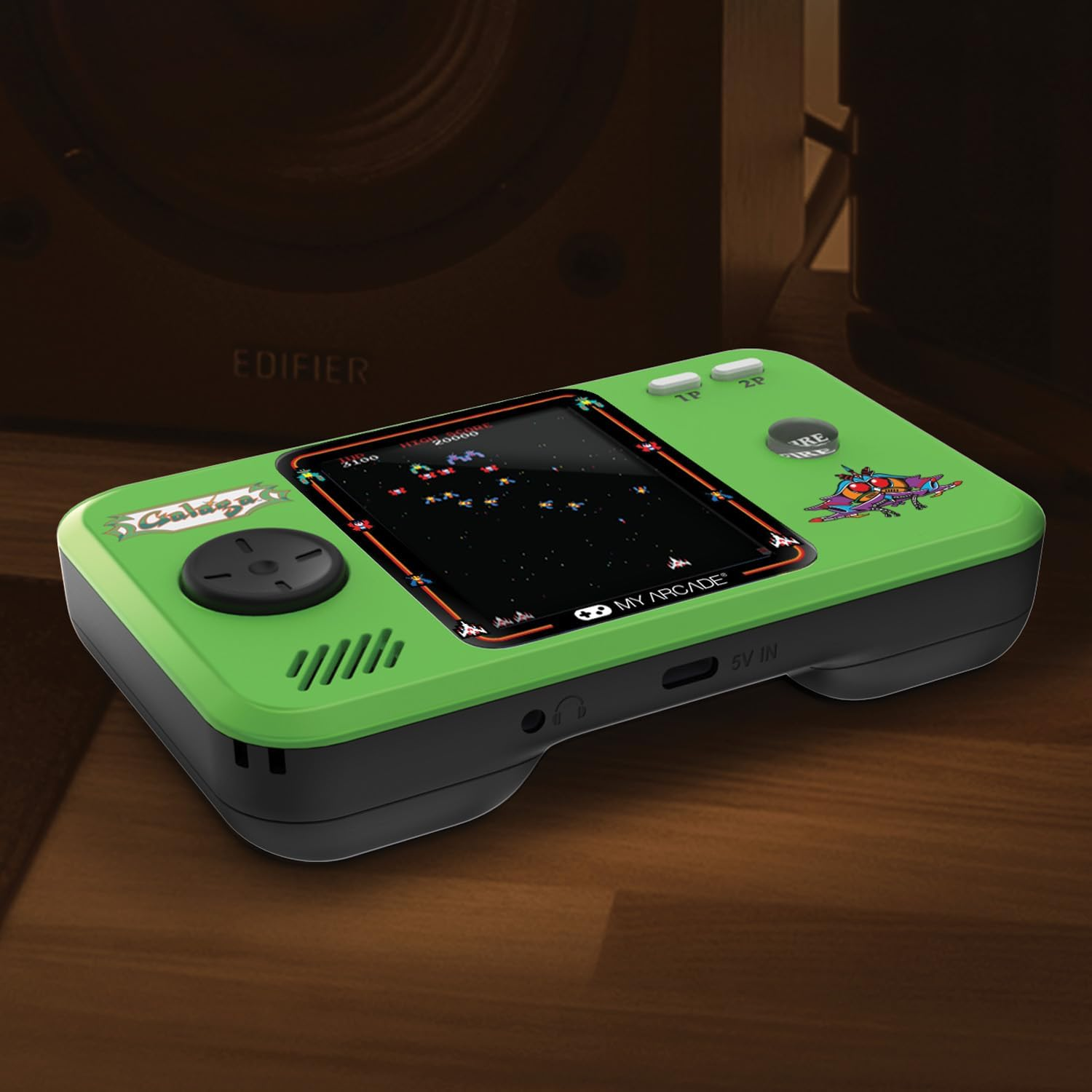 My Arcade DGUNL-4199 Galaga/Galaxian Pocket Player Pro Handheld Portable Gaming System (2 Games in 1) image number 6