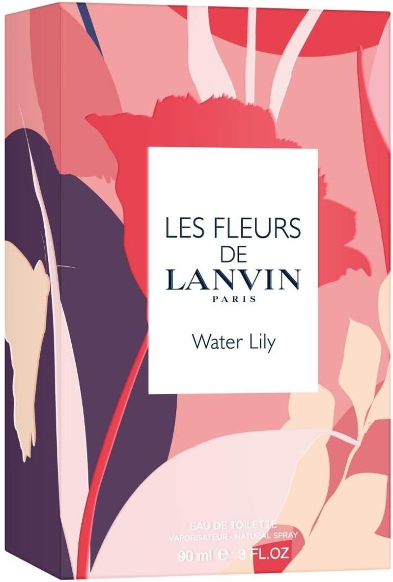 Les Fleurs De Lanvin Water Lily by Lanvin Eau De Toilette Spray 90 Ml