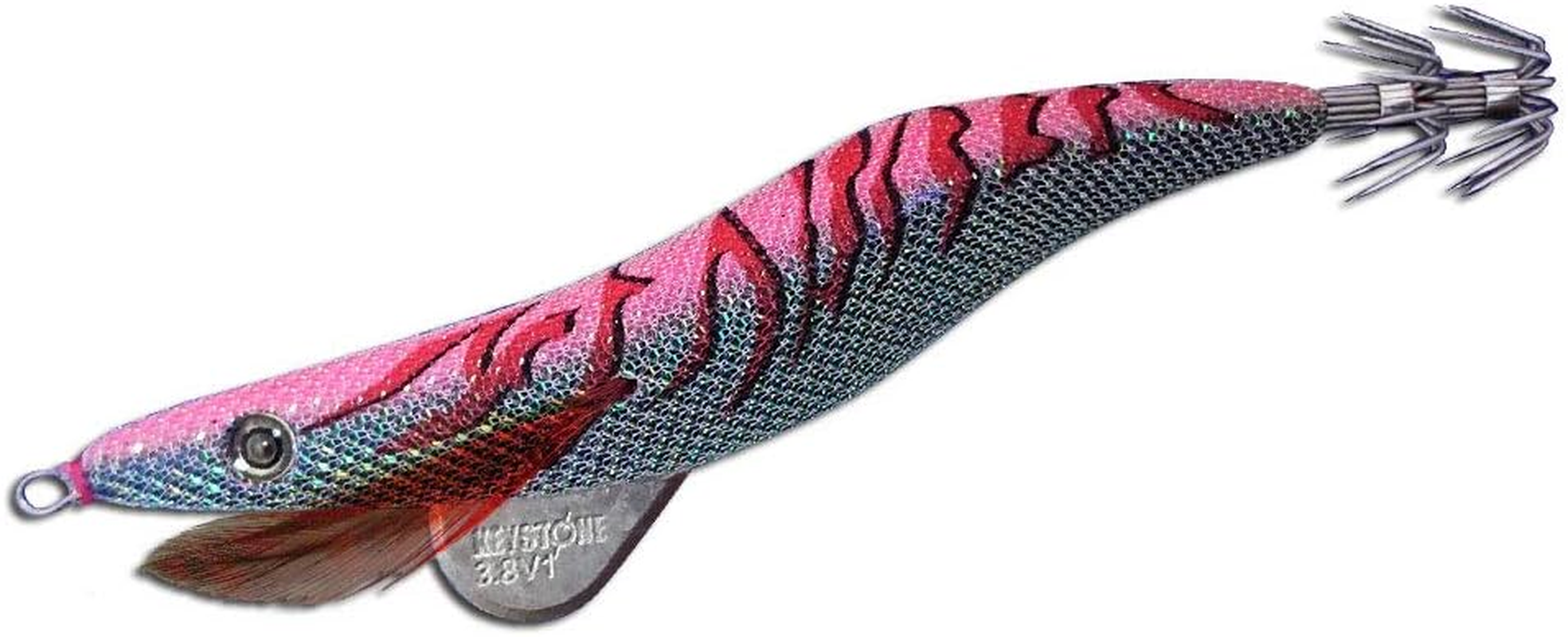 Keyston Egi Sharp Red Samurai V0-3.5 (Purple Pink Glow Red Samurai Red) image number 1