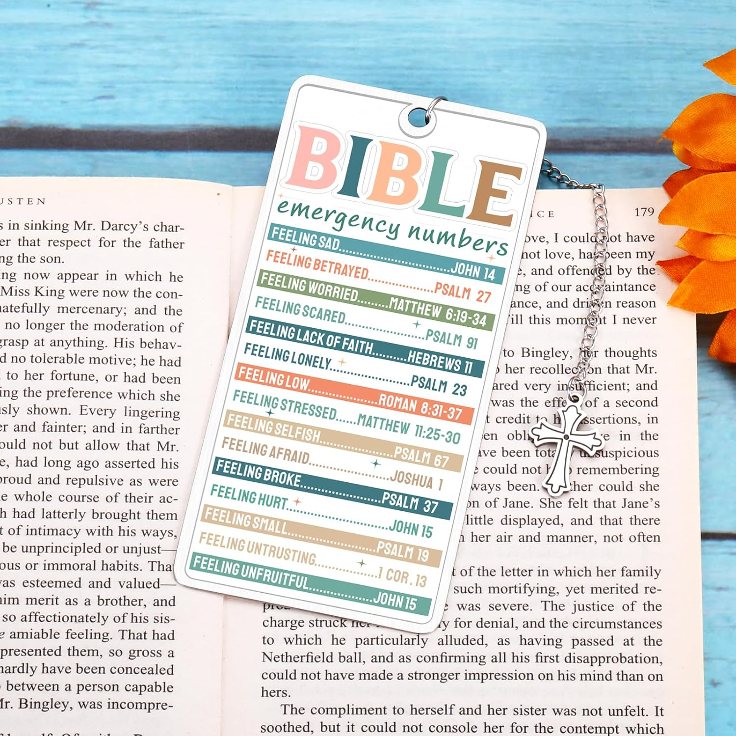 Bible Bookmark Bible Accessories Stuff Baptism Gift for Girls Confirmation Gifts for Teen Girls Boys Christian Decor Bible Study Supplies Faith Based Gifts for Women Bible Essentials