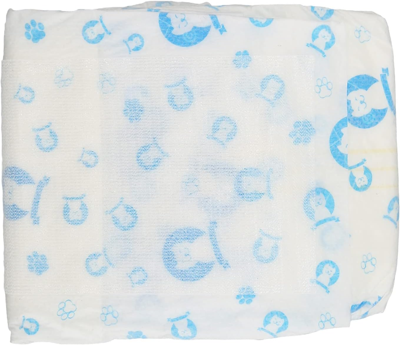 Disposable Dog Diapers, Disposable Dog Wraps Skin Friendly Absorbent for Travel outside for Urinary Incontinence for Surgery Recovery (S) image number 1
