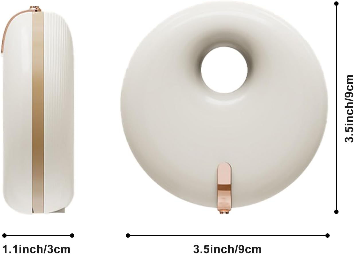 Orthodontic Retainer Case with Vent Holes - ABS Protection Waterproof Slim Aligner Box for Invisalign, Night Guards & Metal Retainers Travel image number 5