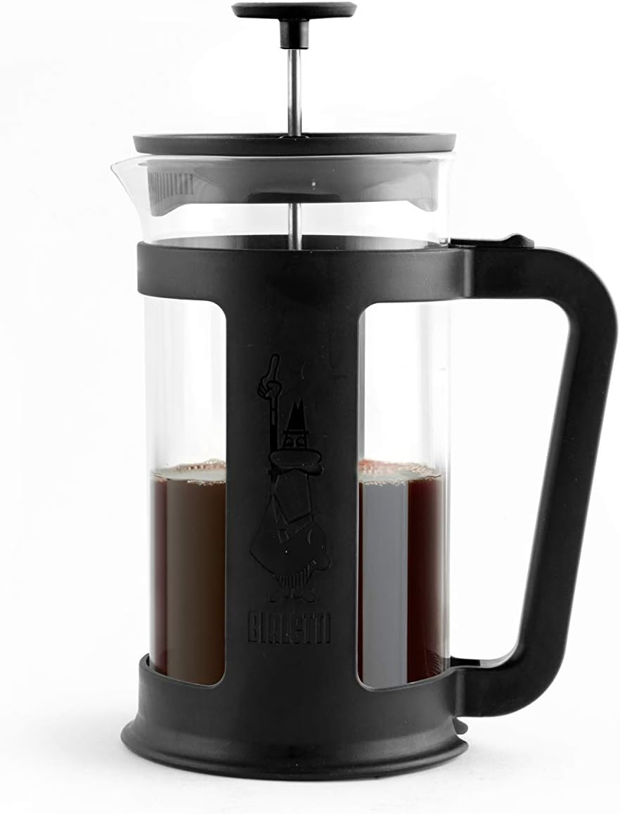 Bialetti - Preziosa Coffee Press, French Press Coffee Maker, Stainless Steel, 1000Ml