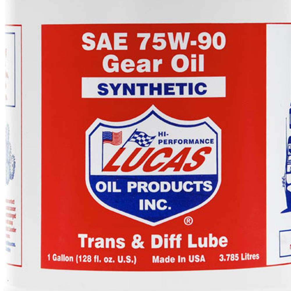 Lucas Oil Synthetic SAE 75W-90 Trans & Diff Lube - 1 Gallon (3.78L) image number 4