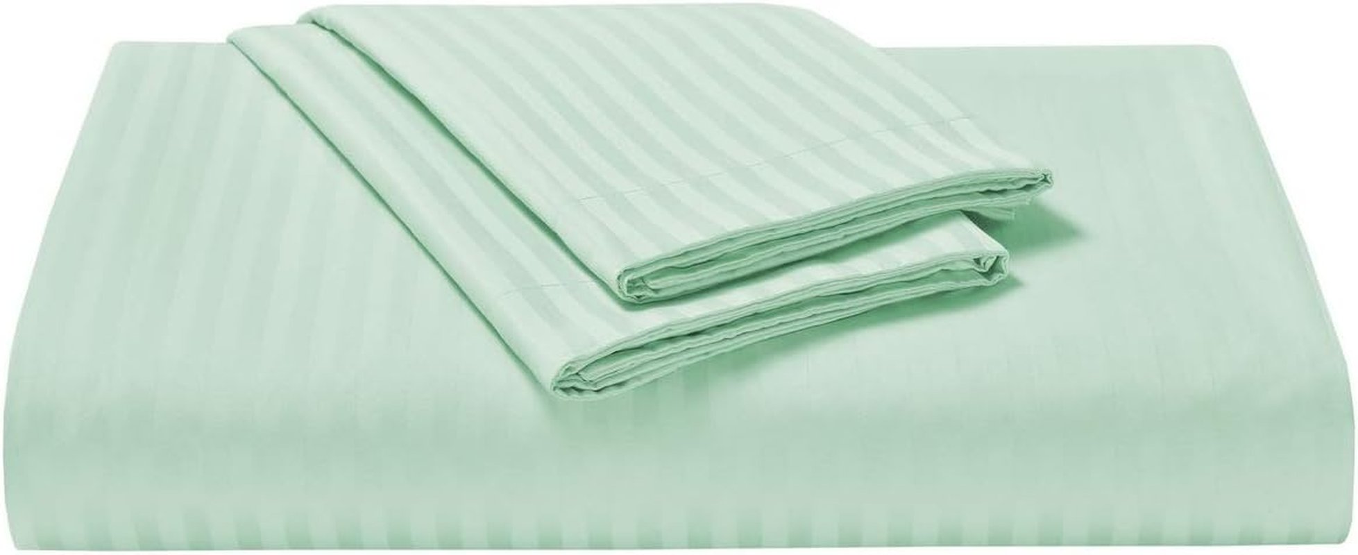1200TC 100% Pure Cotton Luxury 3 Piece, Duvet Cover Set, with 2 Decorative Tailored Pillowcases in Choices of 5 Colors (King Size, Cloud)