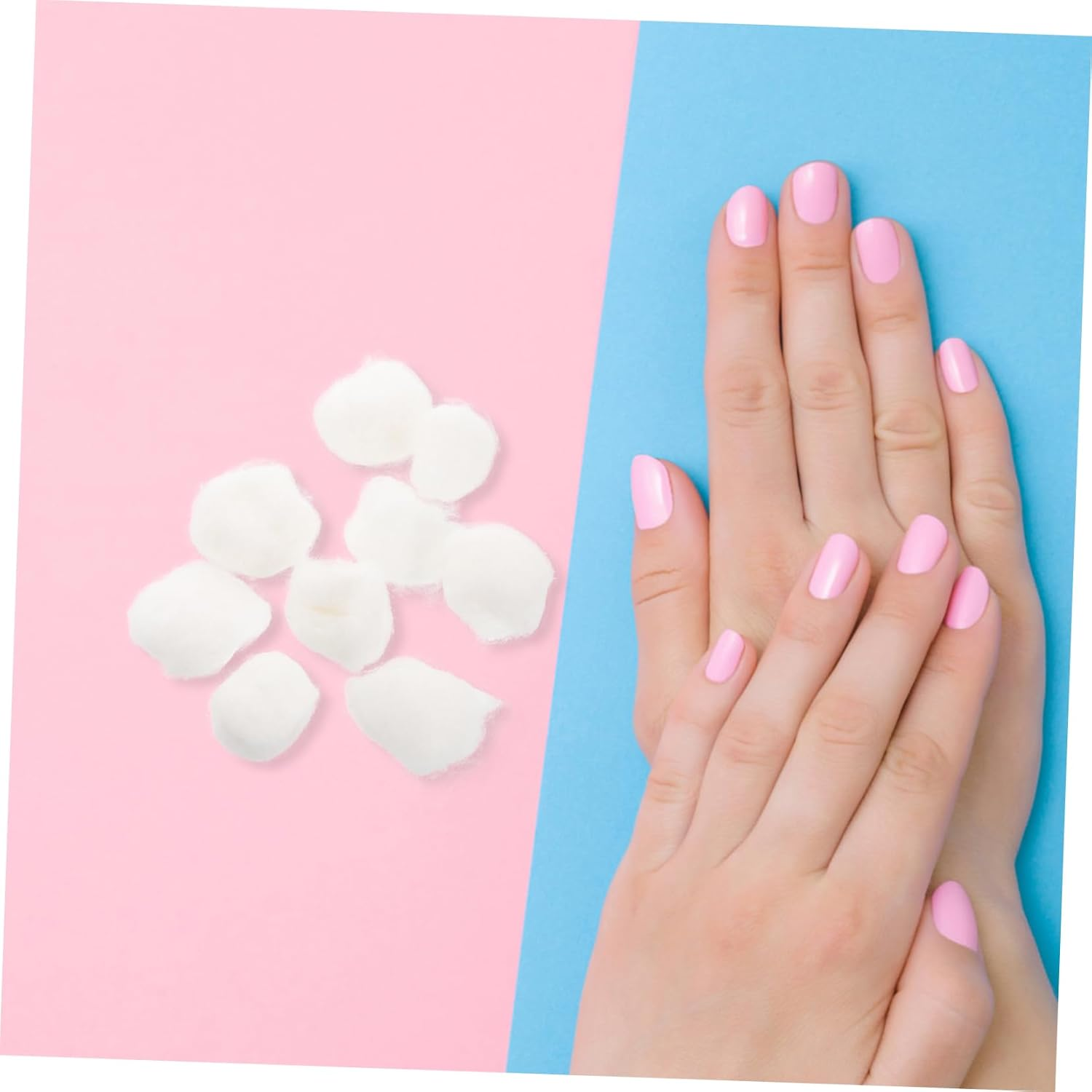 Beavorty 500G Cotton Balls Makeup Remover Pads for Face Nail Care Disposal Cotton Balls image number 4