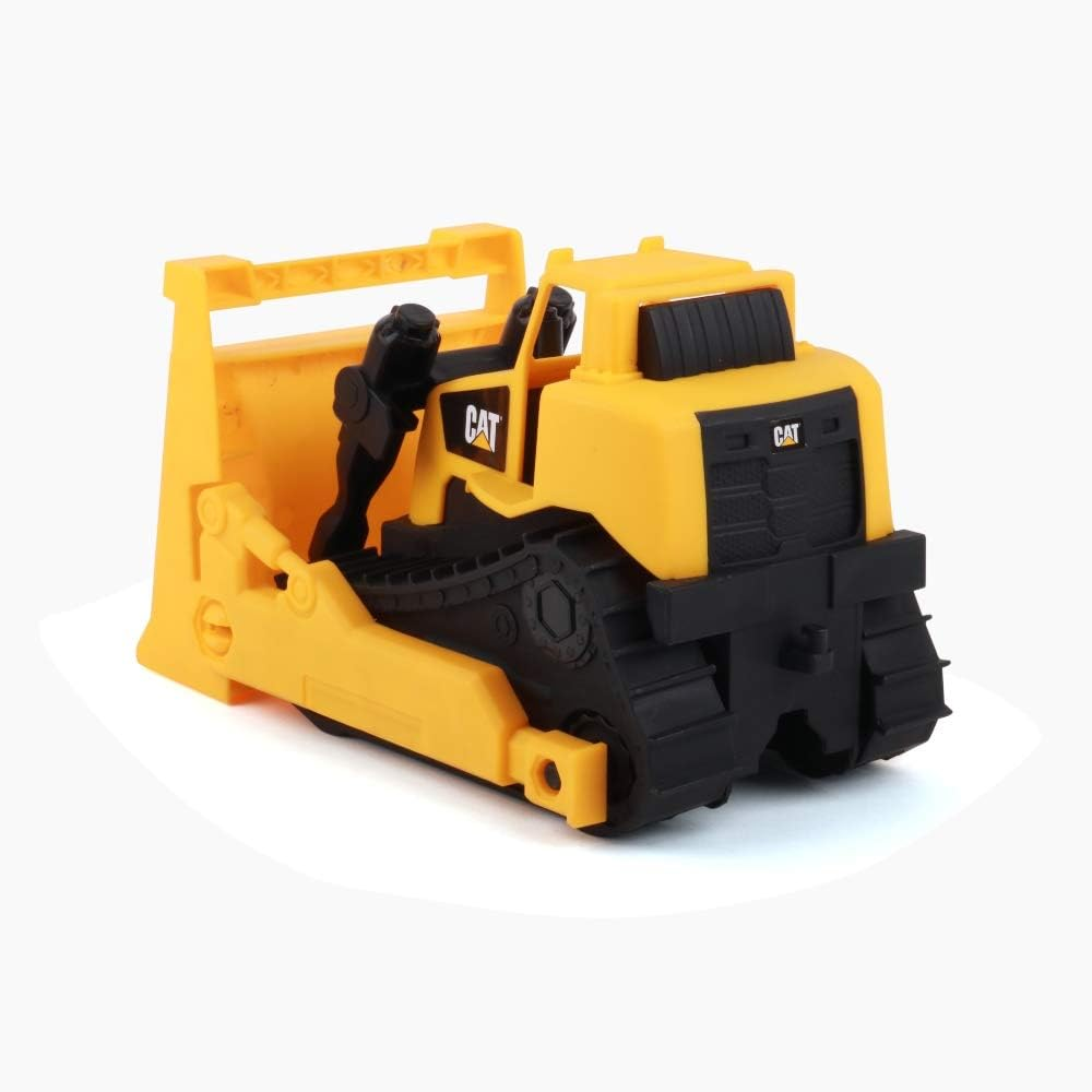 Funrise CAT Construction Fleet Bulldozer Toy, Yellow image number 3