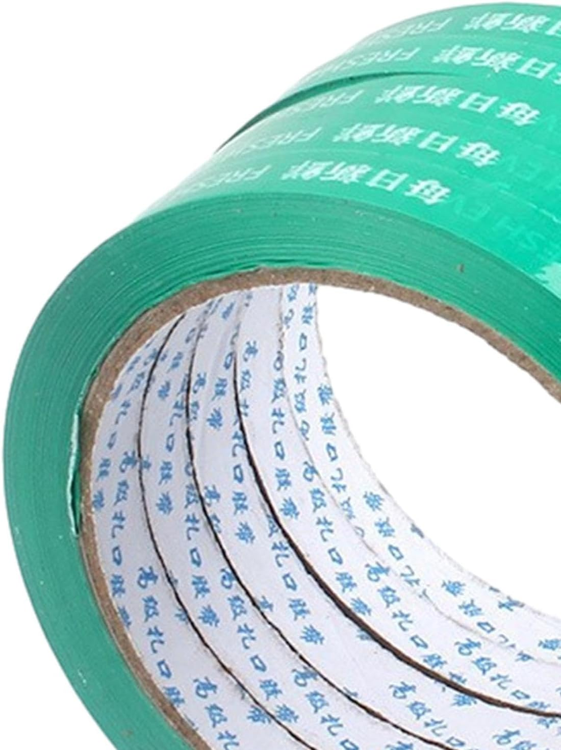 Eigell 10Pcs Bag Sealing Tapes Bag Sealer Tapes Length 55M Width 1.1Cm for Packaging Vegetables Cake Meat Fruits Convenience Store, Green - Green image number 5