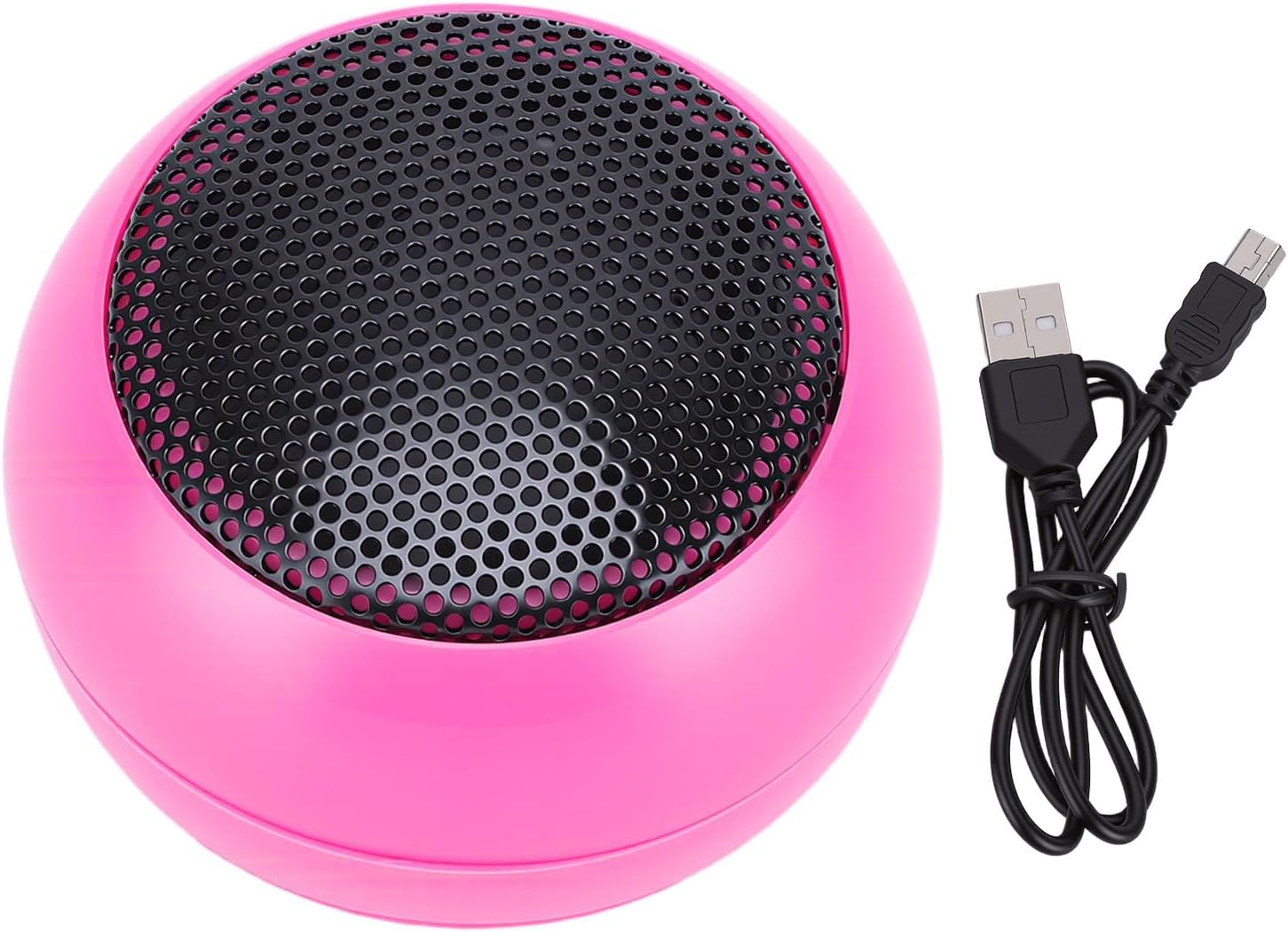 ASHATA Mini Bass Speaker, Portable Plug in Speaker with 3.5Mm Aux Audio Input, Retractable Wireless Micro for MP3, MP4, Phone, PC, Tablet, Gift Choice for Kids image number 3