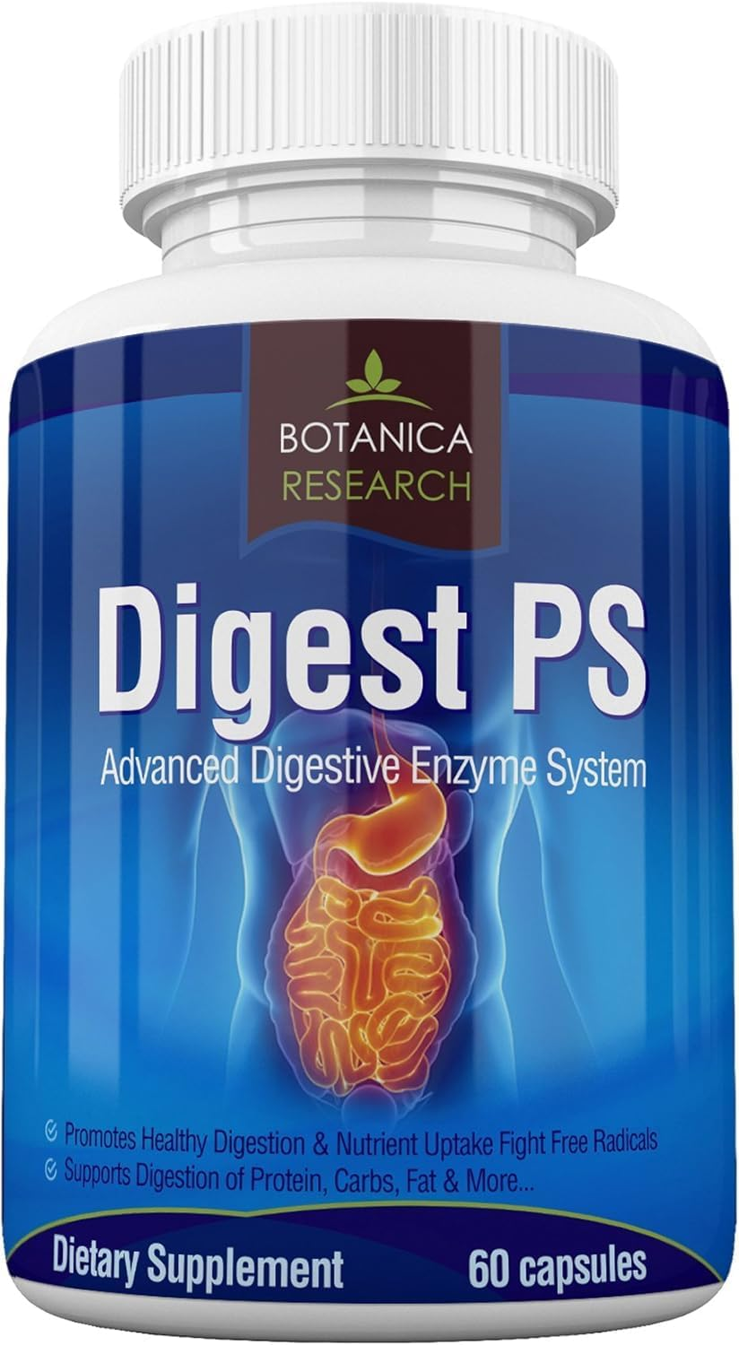 Botanica Advanced Digestive Enzymes Supplement &ndash; 18 Plant-Based Enzymes for Digestive Support &ndash; Vegan, Non-Gmo, Gluten-Free &ndash; Protease, Amylase, Bromelain &ndash; 60 Capsules image number 2