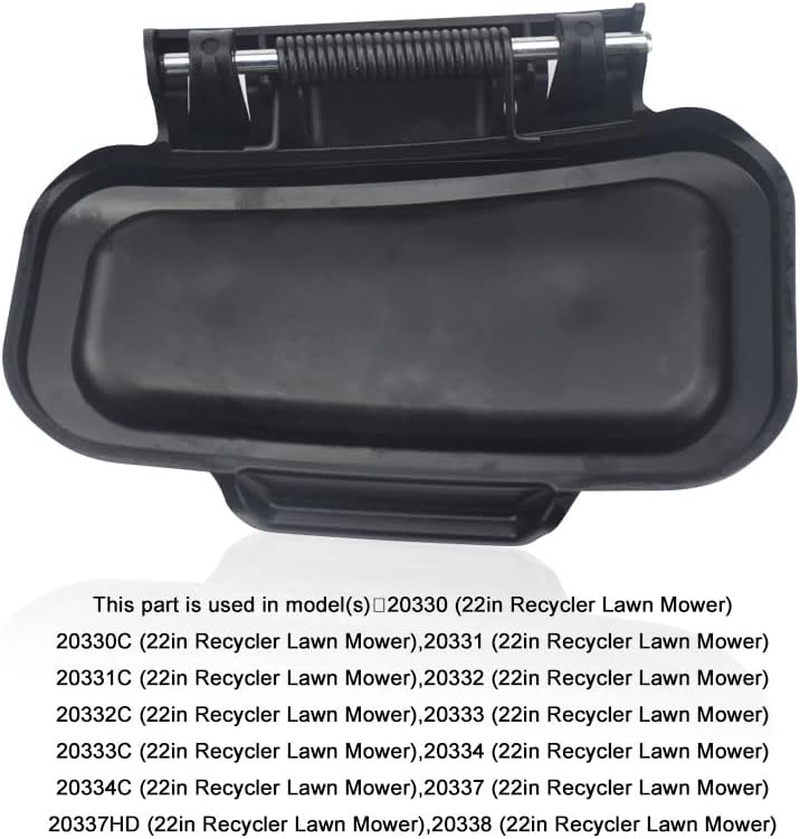 115-8449 Side Deflector & 99-5293 Torsion Spring and 136-8672 Cover Rod, Compatible with Toro, Fits Model 20330, 20331, 20331C, 20332, 20332C, 20333, 20333C, 20334, 20334C & More image number 4