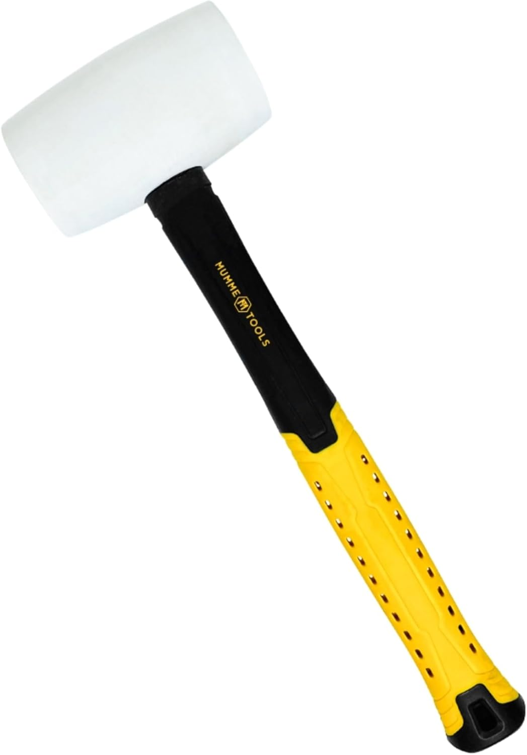 Mumme Rubber Mallet 24Oz/680G Black &ndash; Best for Medium-Duty Metalworking & Tiling Tasks, 36Cm Non-Slip Fibreglass Handle, Reduced Surface Damage, Rebound & Fatigue, Ready to Tether, Lifetime Warranty image number 6