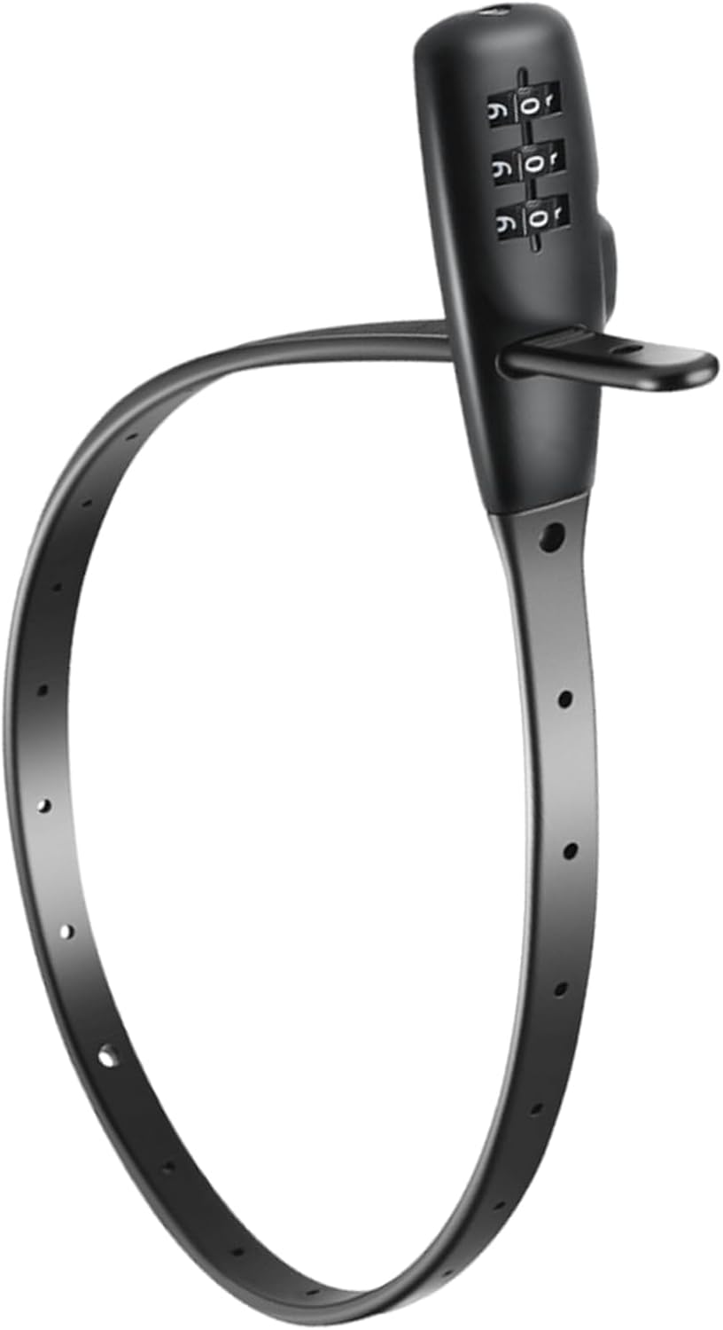 Zip Tie Lock Combination,Zip Tie Scooter Lock with Combination | Adjustable Protective Anti-Theft Hardware for Door Skateboard Cabinet Scooters Stroller Refrigerator Gate