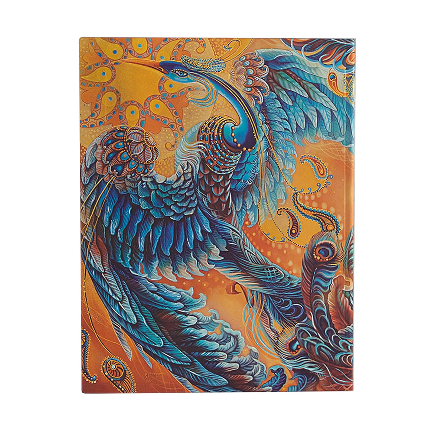 Skybird (Birds of Happiness) Ultra 18-Month Vertical Softcover Flexi Dayplanner 2025 (Elastic Band Closure) image number 2