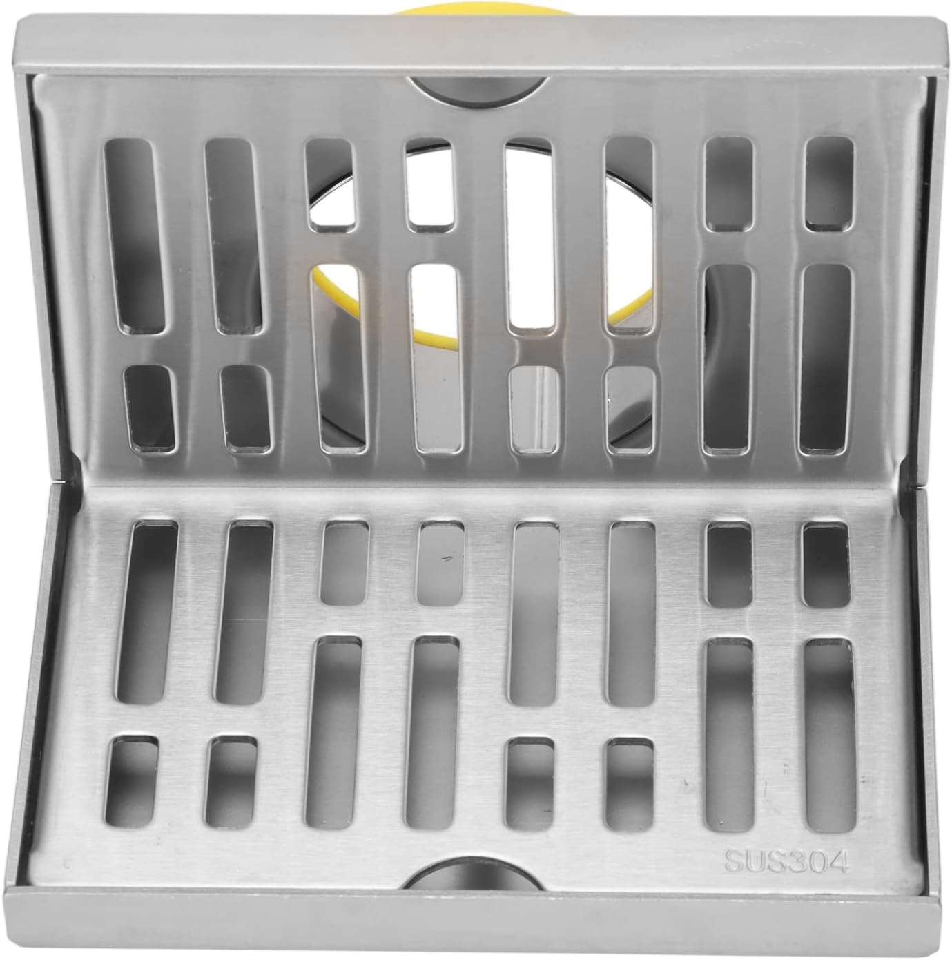 Sturdy Wall L Shaped Drain, Side Drain for 2.3In Pipes, Beautiful and Practical Design, Ideal for Bathroom, Kitchen, and Balcony Installation image number 1