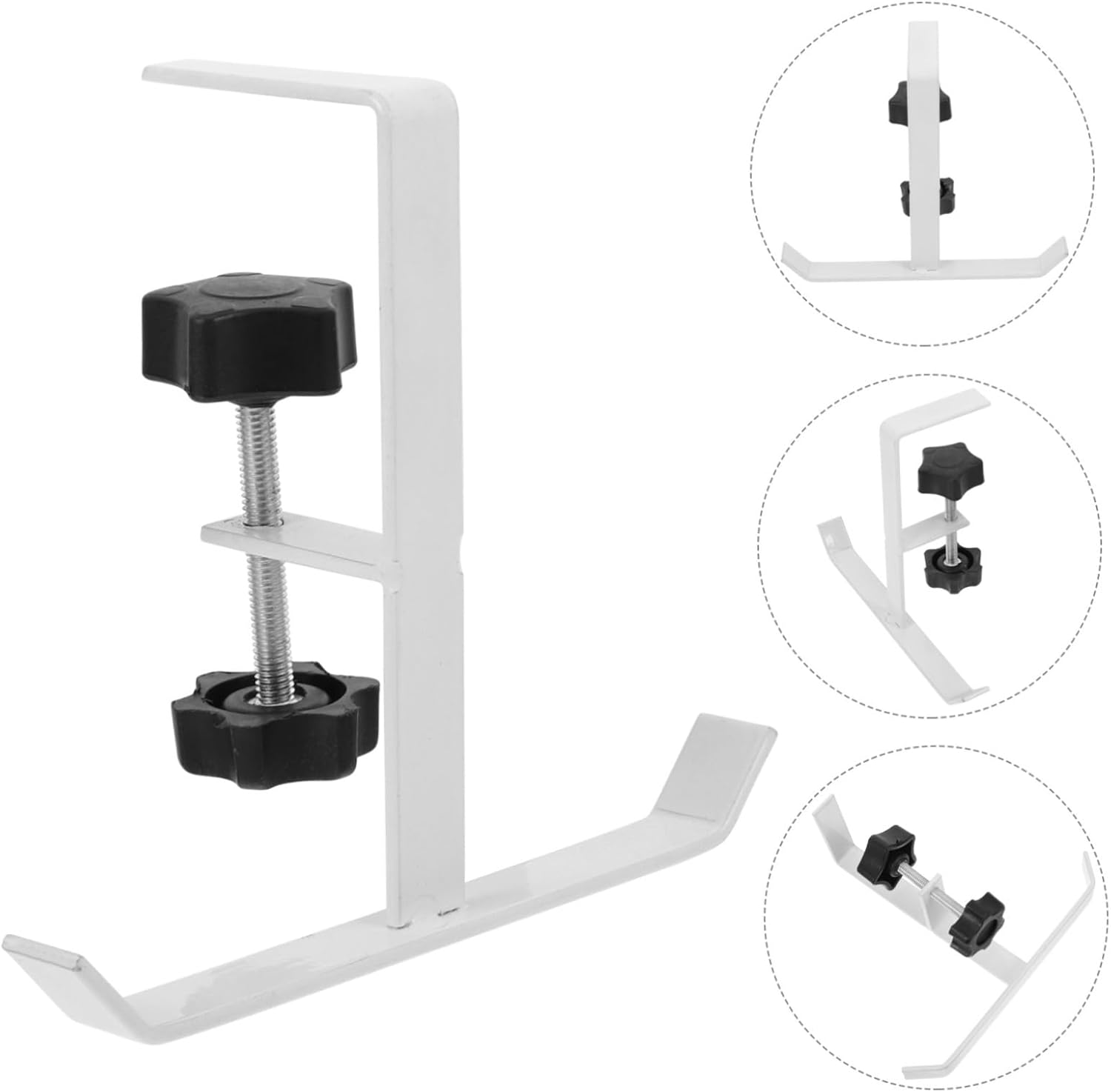 SAFIGLE 5Pcs Table Backpack Holder Desk Handbag Hook Hanger for Office School Convenient Bag Hook for Desk Hanging Purse for Table image number 3