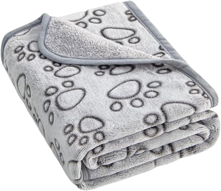 Dog Blanket Fluffy Cat Blanket Washable 52 X 76 Cm Soft Fleece Washable Fluffy Cat Blanket Pet Blanket for Small Medium Dogs Cats image number 5
