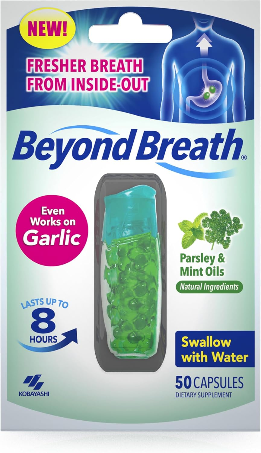 Beyond Breath Mint Breath Freshening Capsules | 50 Count