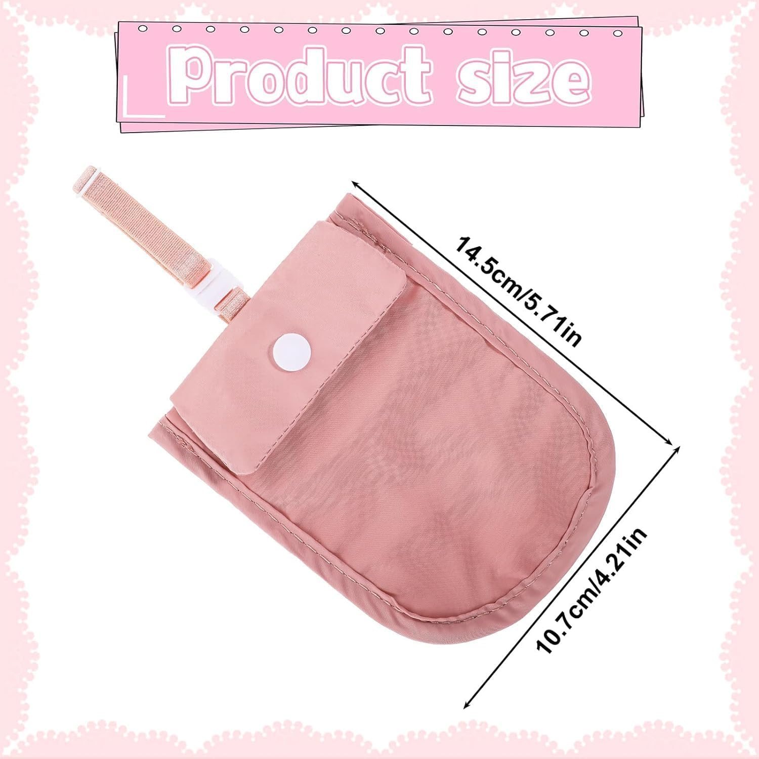 Hidden Undercover Travel Bra Wallet, 1Pc Bra Wallet Secret Stash Pocket Protect Your Credit Cards, Hidden Undercover Travel Bras Wallets with Adjustable Elastic Strap for Women image number 2