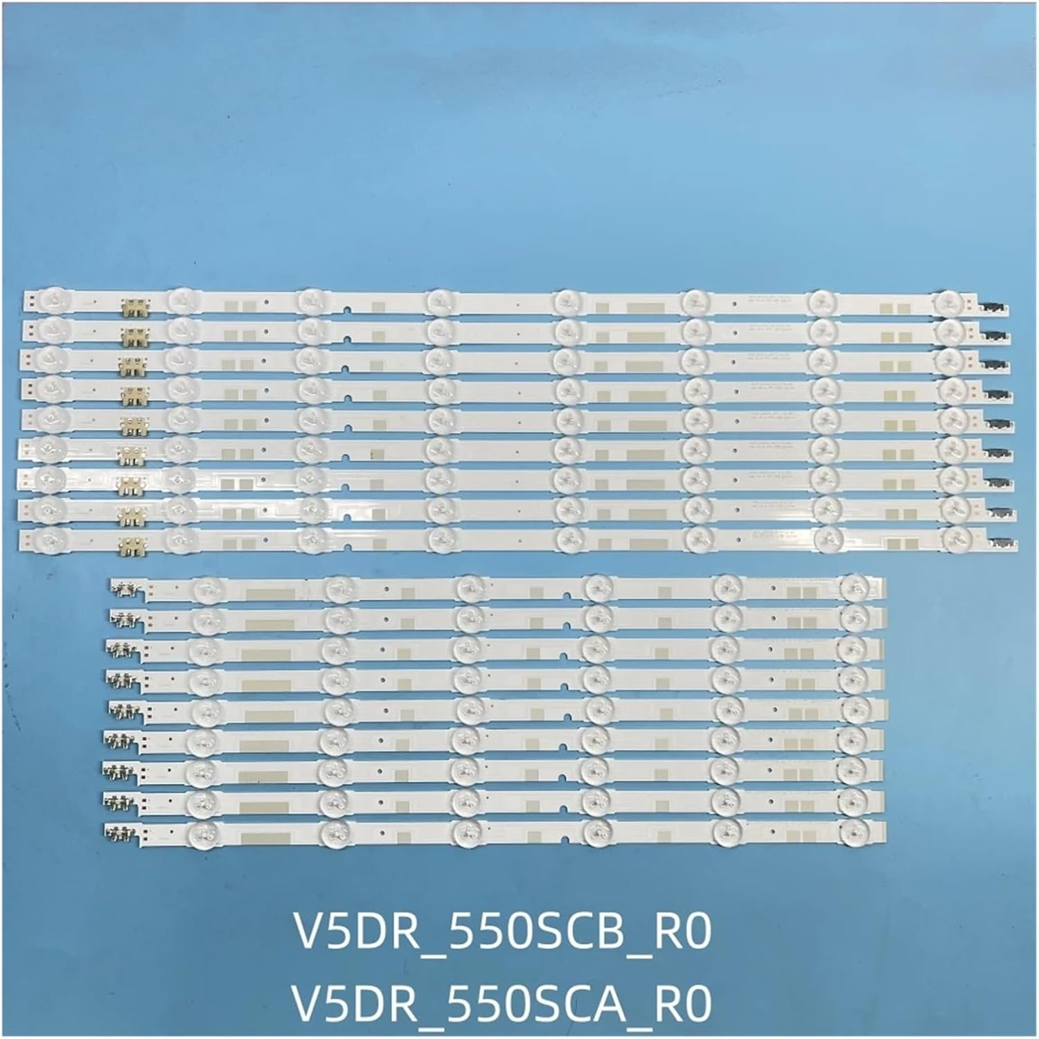 LED Backlight Strip for V5DR_550SCA 550SCB_R0 UA55JS7200 UE55JS7200U UE55JU6870U UE55JU6800 UE55JU6872U UN55JS700DF 55JU6800 image number 3
