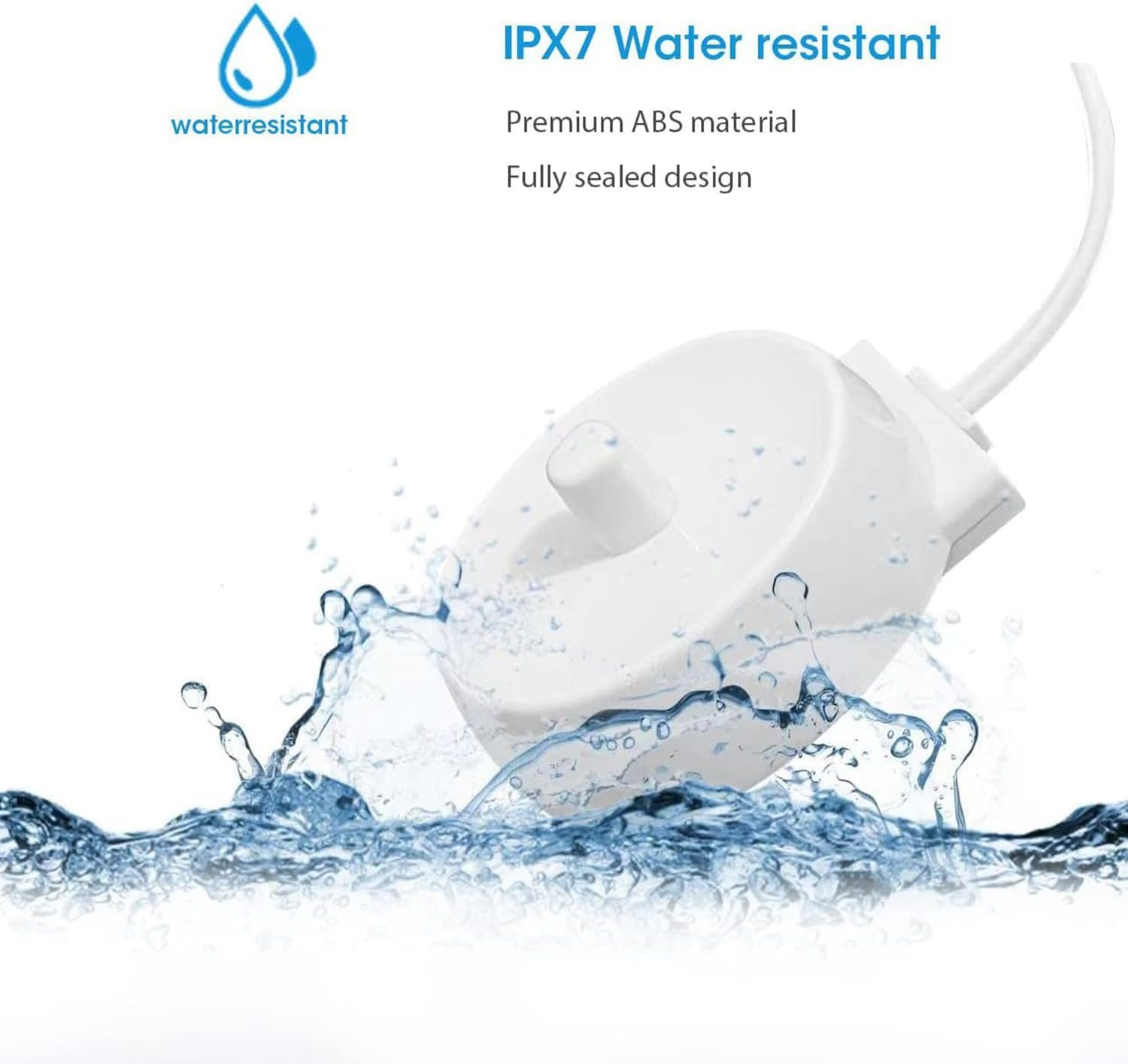 USB Electric Toothbrush Charger for Braun Oral-B 3757 Charger, Compatible with Oral B Model 3757, USB 3757 Chargers for Oral Electric Toothbrush, Portable Inductive Charging Base image number 4